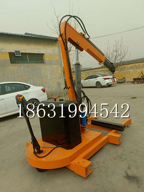 狮潭乡自卸车厢随车吊 自制轮式四不像起重机 四驱平板吊 5吨 贵盛